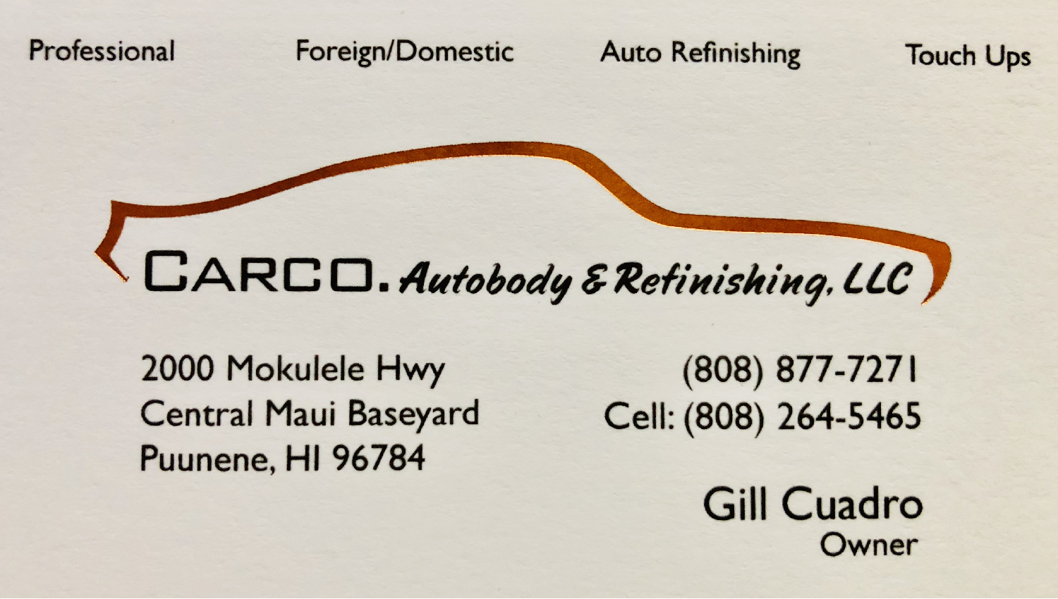 Carco Autobody & Refinishing, LLC