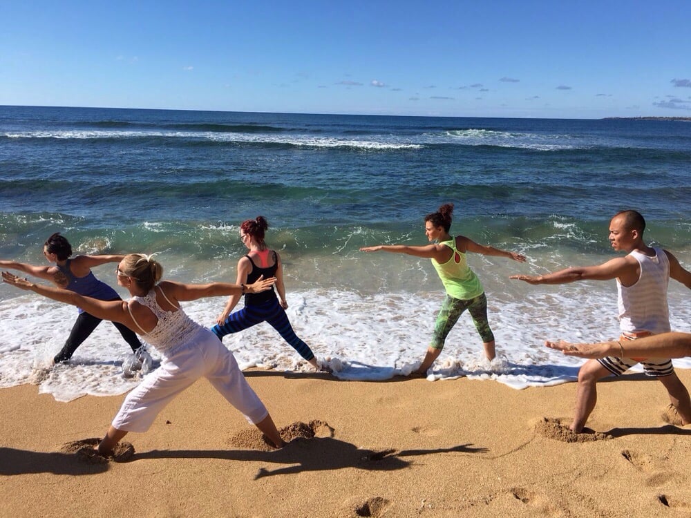 Kauai Yoga On the Beach