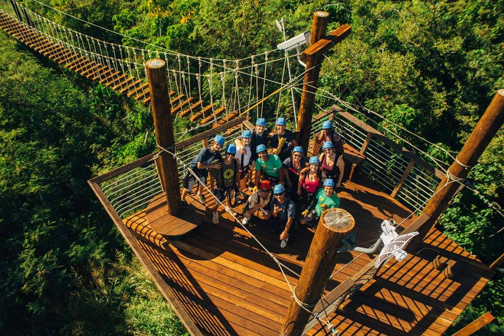 Climb Works Keana Farms Zipline Tour